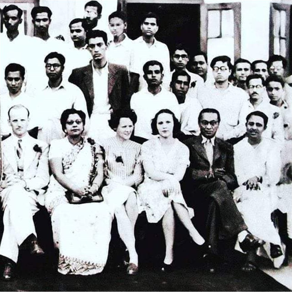 D.J. Keymer & Co. Ltd. staff photograph, Calcutta office